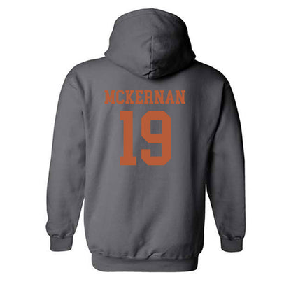 Texas - NCAA Baseball : Jack Mckernan - Classic Shersey Hooded Sweatshirt-1