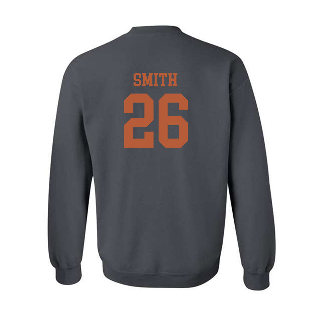 Texas - NCAA Football : TyAnthony Smith - Classic Shersey Crewneck Sweatshirt-1