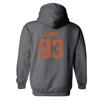 Texas - NCAA Football : Hero Kanu - Classic Shersey Hooded Sweatshirt-1