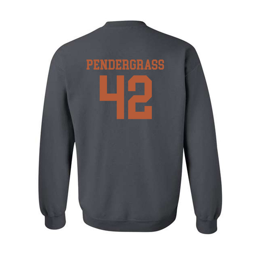 Texas - NCAA Baseball : Dariyan Pendergrass - Classic Shersey Crewneck Sweatshirt-1