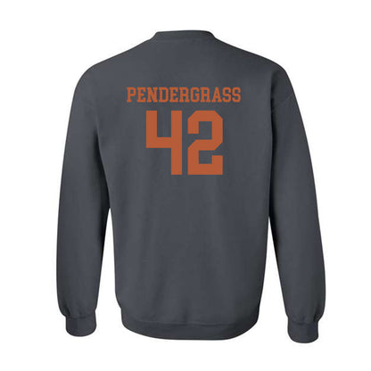 Texas - NCAA Baseball : Dariyan Pendergrass - Classic Shersey Crewneck Sweatshirt-1