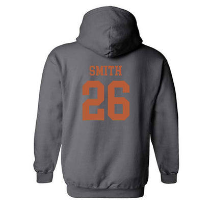 Texas - NCAA Football : TyAnthony Smith - Classic Shersey Hooded Sweatshirt-1