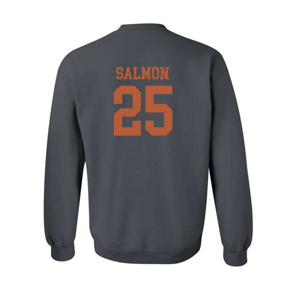 Texas - NCAA Softball : Cambria Salmon - Classic Shersey Crewneck Sweatshirt-1