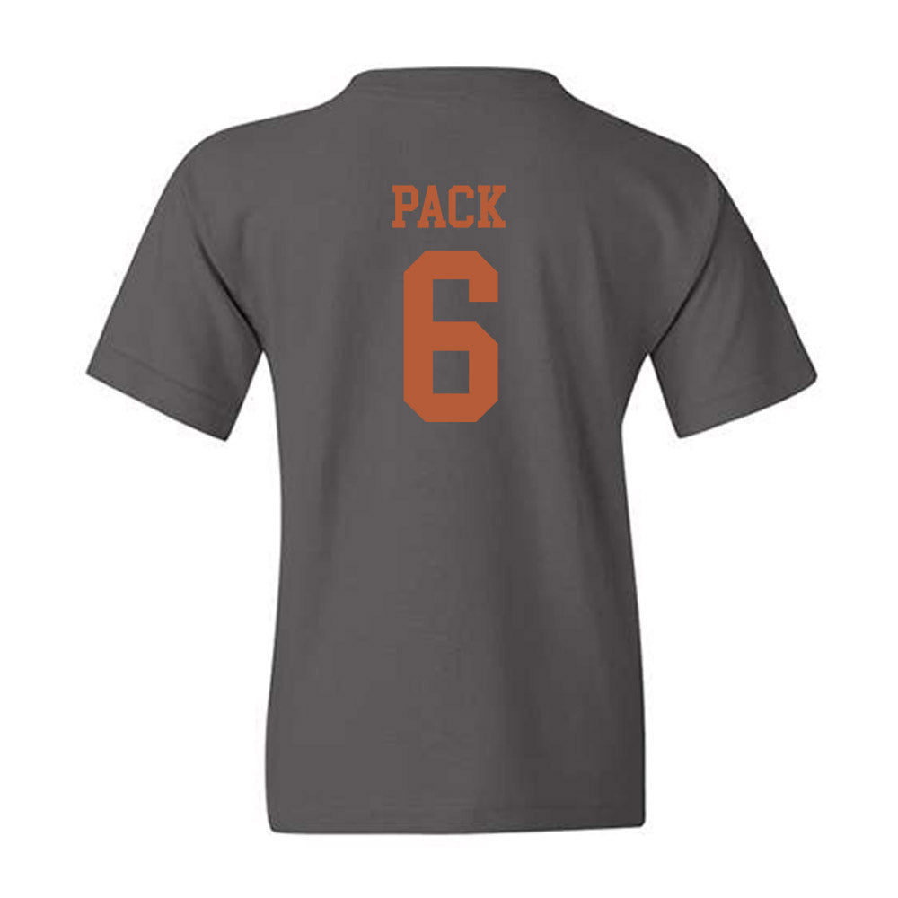 Texas - NCAA Baseball : Anthony Pack - Classic Shersey Youth T-Shirt-1