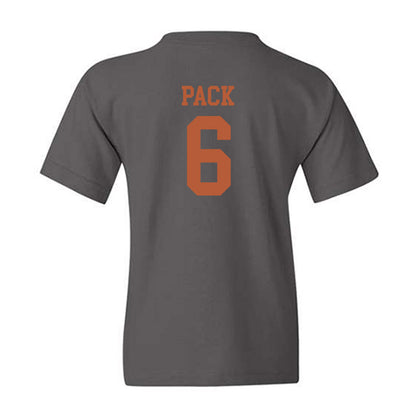 Texas - NCAA Baseball : Anthony Pack - Classic Shersey Youth T-Shirt-1