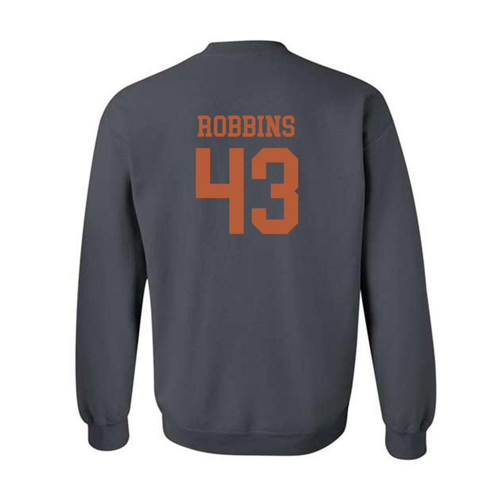 Texas - NCAA Baseball : Aiden Robbins - Classic Shersey Crewneck Sweatshirt-1