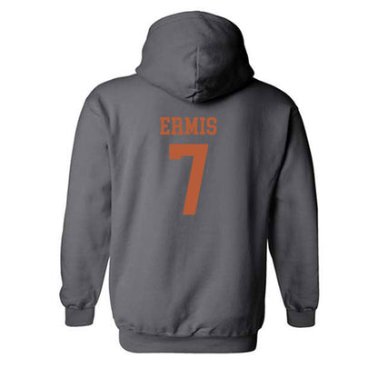 Texas - NCAA Baseball : Andrew Ermis - Classic Shersey Hooded Sweatshirt-1