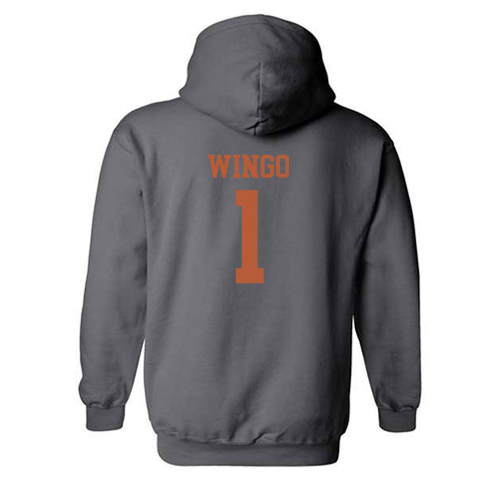 Texas - NCAA Football : Ryan Wingo - Classic Shersey Hooded Sweatshirt-1
