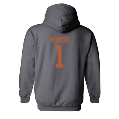 Texas - NCAA Football : Ryan Wingo - Classic Shersey Hooded Sweatshirt-1