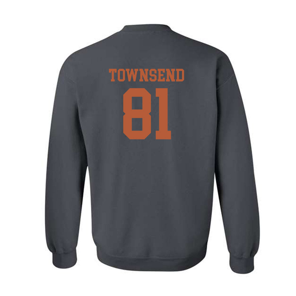 Texas - NCAA Football : Nick Townsend - Classic Shersey Crewneck Sweatshirt-1