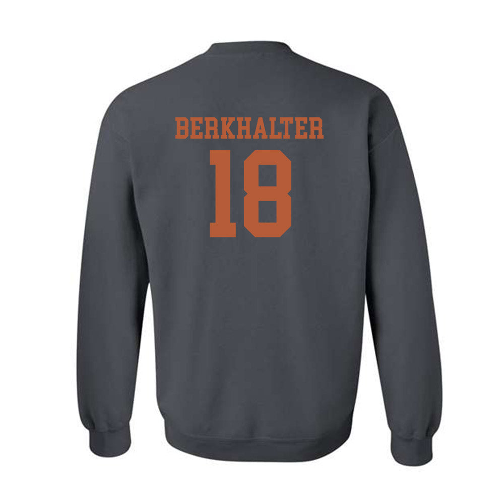 Texas - NCAA Football : Sterling Berkhalter - Classic Shersey Crewneck Sweatshirt-1