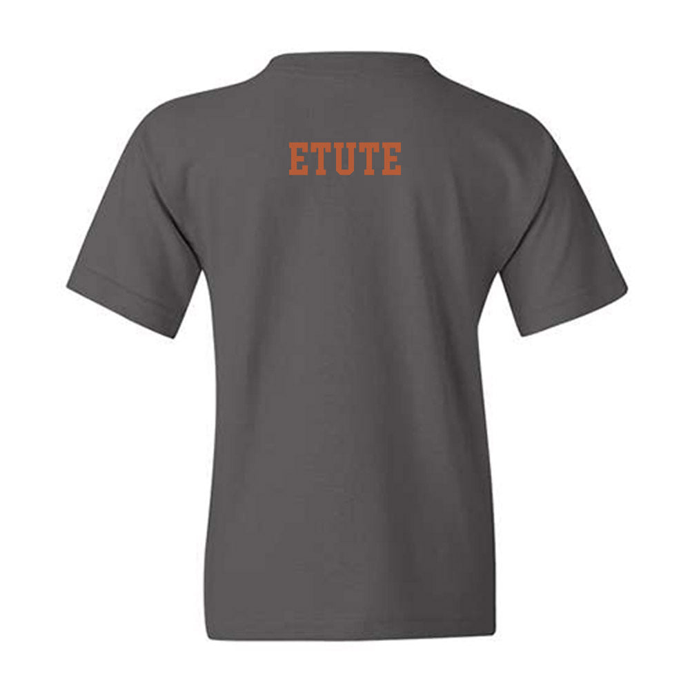 Texas - NCAA Women's Basketball : Isi Etute - Classic Shersey Youth T-Shirt-1