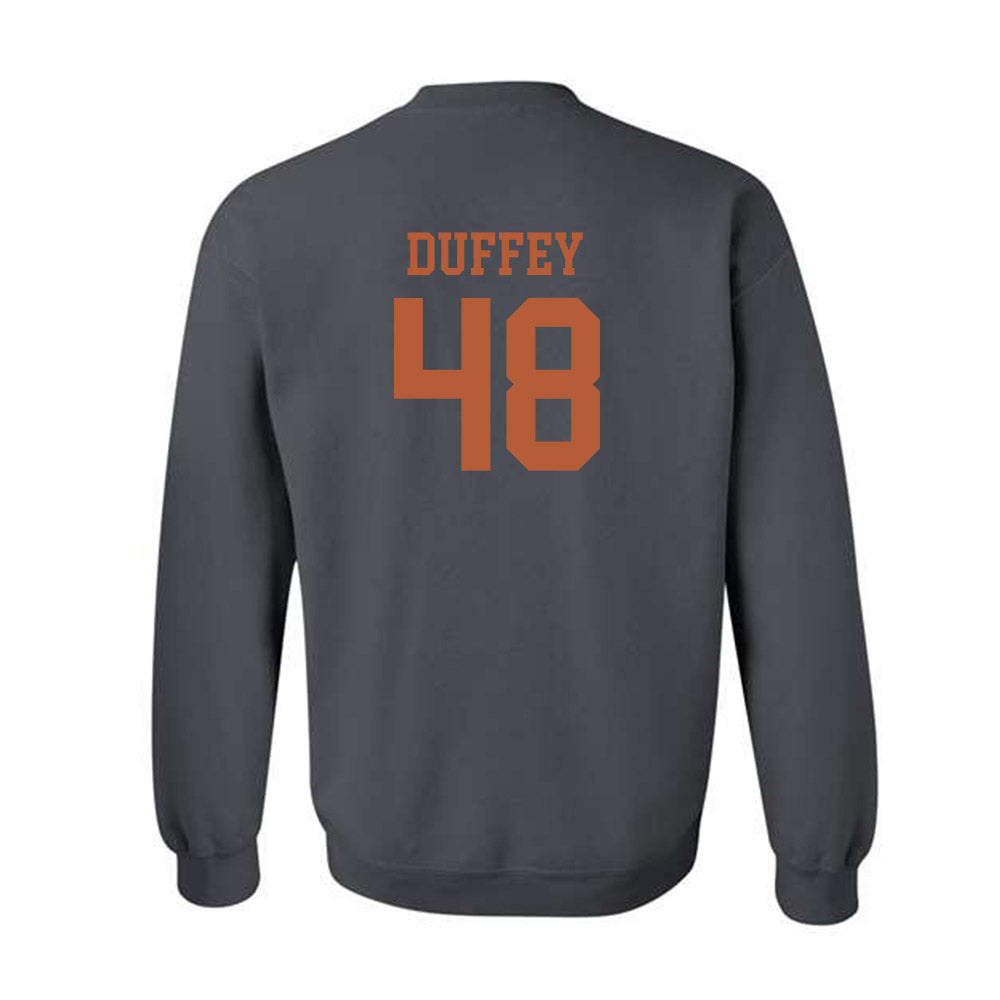 Texas - NCAA Football : Jackson Duffey - Classic Shersey Crewneck Sweatshirt-1