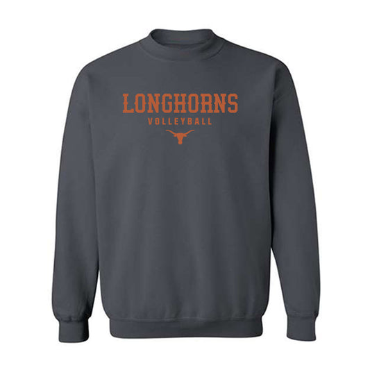 Texas - NCAA Women's Volleyball : Abby Vander Wal - Classic Shersey Crewneck Sweatshirt-0