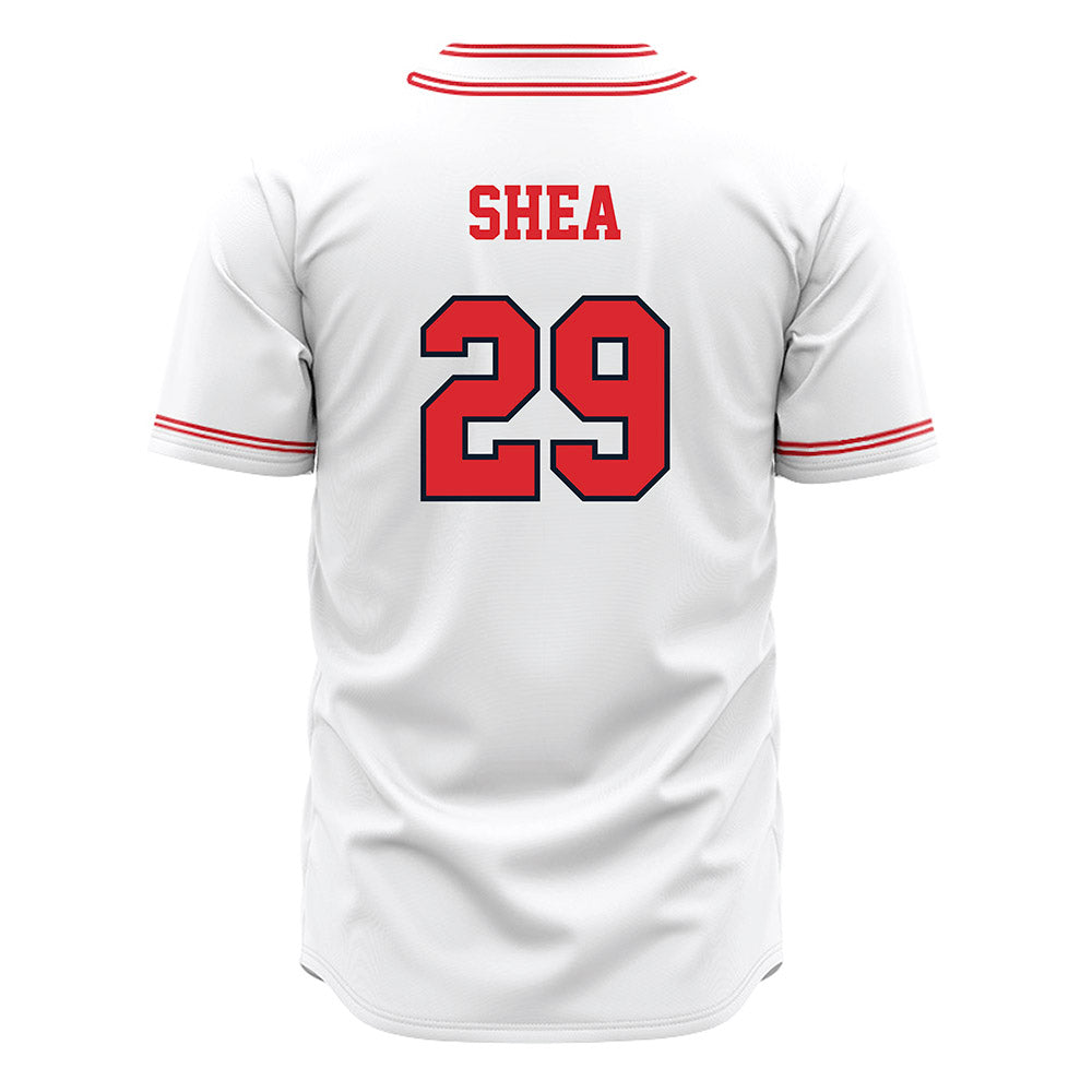 St. Johns - NCAA Baseball : Kieran Shea - White Jersey-1
