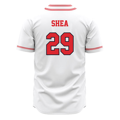 St. Johns - NCAA Baseball : Kieran Shea - White Jersey-1