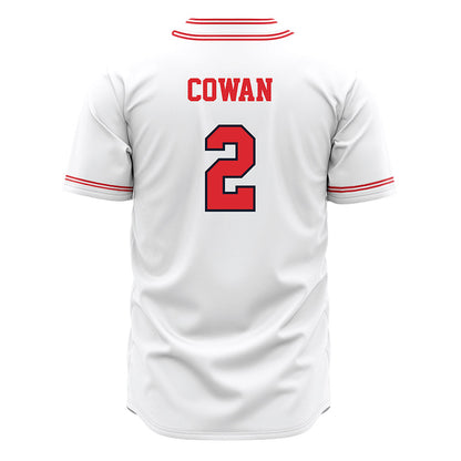 St. Johns - NCAA Baseball : Will Cowan - White Jersey-1