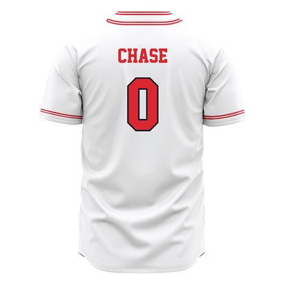 St. Johns - NCAA Baseball : Kyle Chase - White Jersey