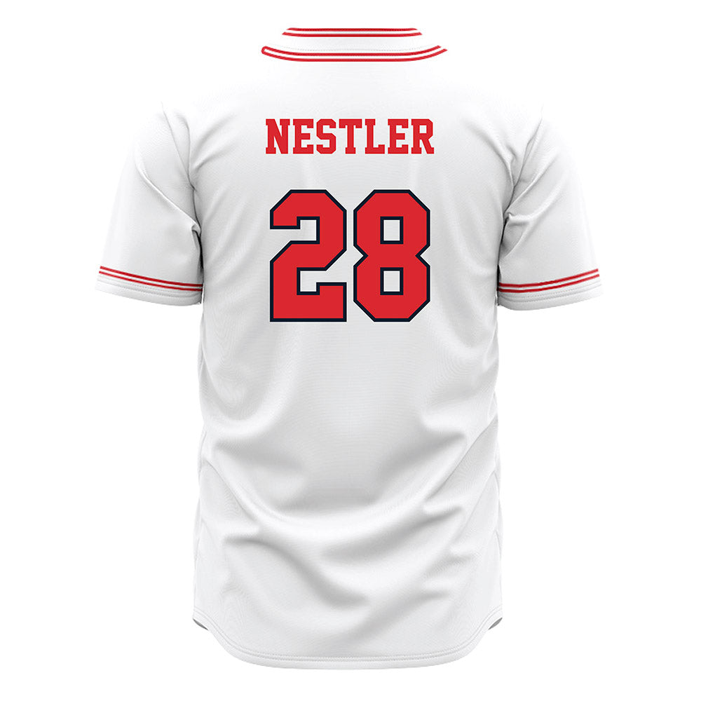 St. Johns - NCAA Baseball : Jack Nestler - White Jersey-1
