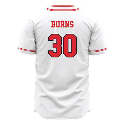 St. Johns - NCAA Baseball : Conor Burns - White Jersey