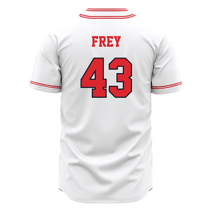 St. Johns - NCAA Baseball : Ayden Frey - White Jersey-1