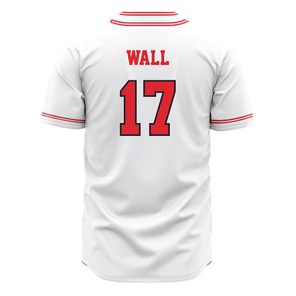 St. Johns - NCAA Baseball : Carter Wall - White Jersey-1