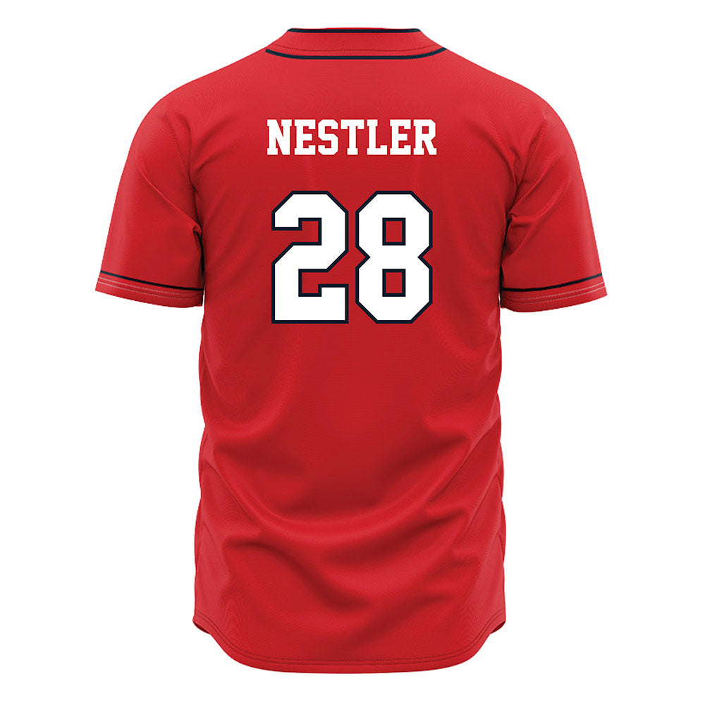 St. Johns - NCAA Baseball : Jack Nestler - Red Jersey-1