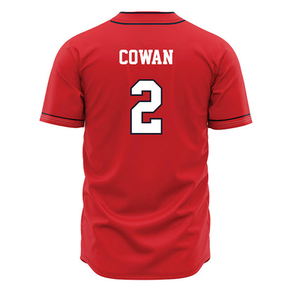 St. Johns - NCAA Baseball : Will Cowan - Red Jersey-1