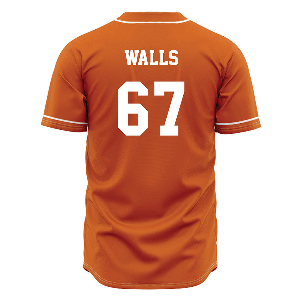 Texas - NCAA Baseball : Brody Walls - Orange Jersey-1