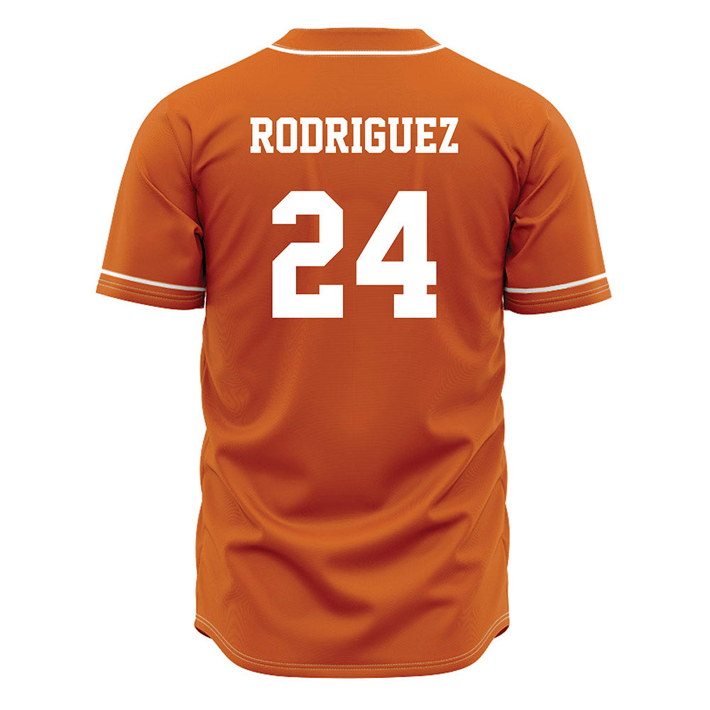 Texas - NCAA Baseball : Adrian Rodriguez - Orange Jersey-1