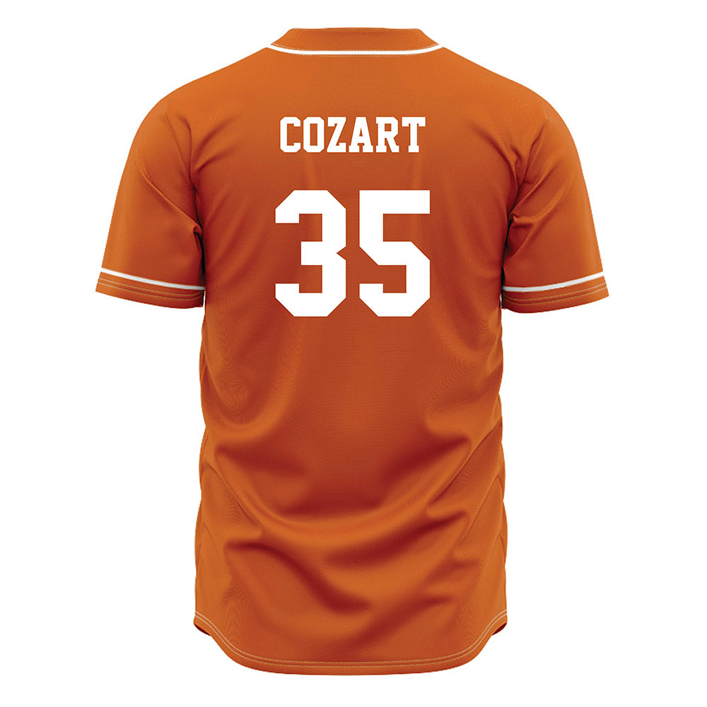 Texas - NCAA Baseball : Sam Cozart - Orange Jersey-1