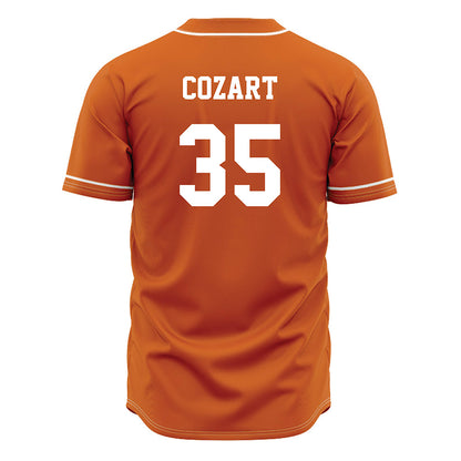 Texas - NCAA Baseball : Sam Cozart - Orange Jersey-1