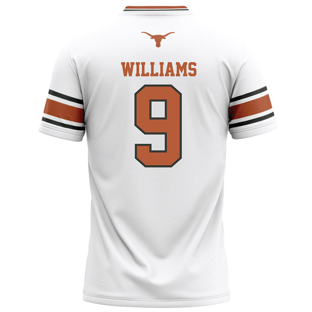 Texas - NCAA Football : Jonah Williams - White Football Jersey-1