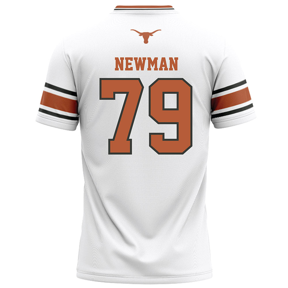 Texas - NCAA Football : Jonte Newman - White Football Jersey-1
