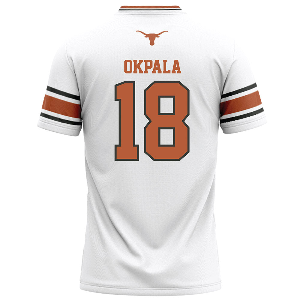 Texas - NCAA Football : Kosi Okpala - White Football Jersey-1