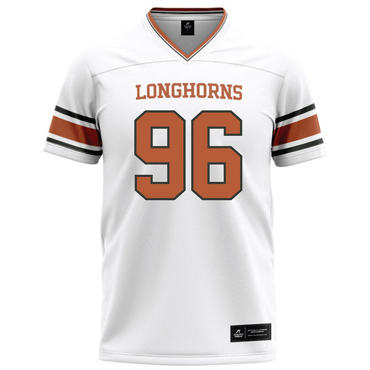 Texas - NCAA Football : Zion Williams - White Football Jersey-0