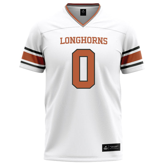 Texas - NCAA Football : Hayward Howard Jr. - White Football Jersey-0