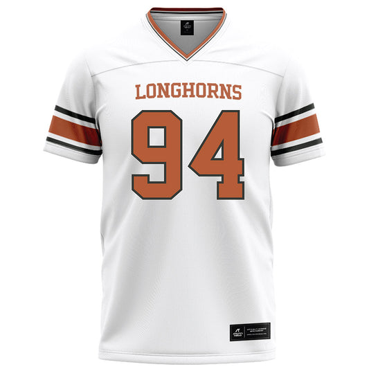 Texas - NCAA Football : JAMARION CARLTON - White Football Jersey-0