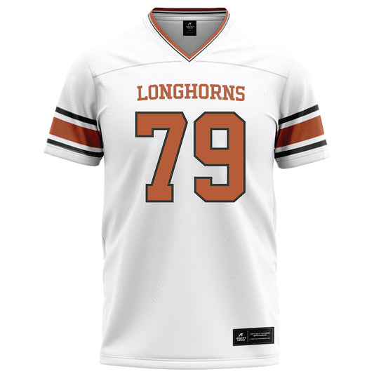Texas - NCAA Football : Jonte Newman - White Football Jersey-0