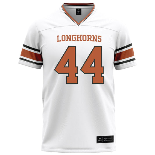 Texas - NCAA Football : Markus Boswell - White Football Jersey-0