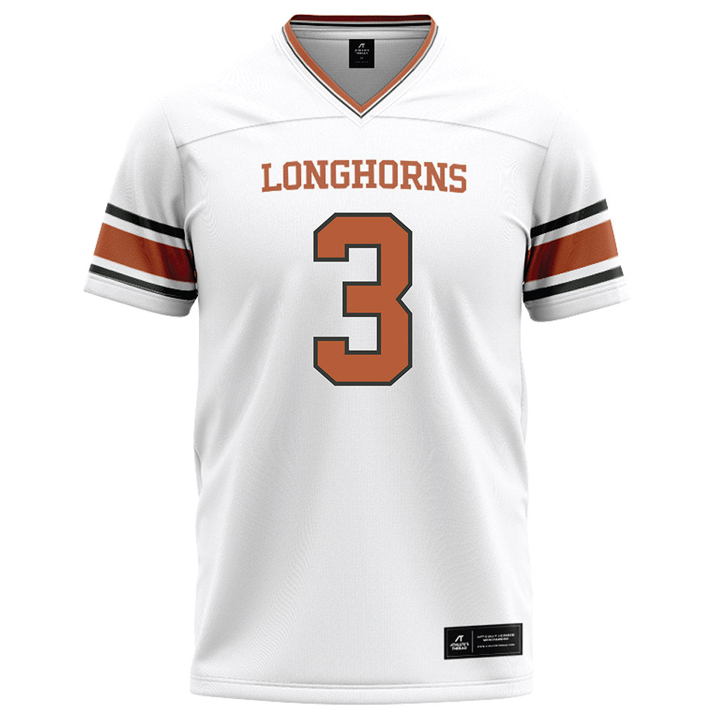 Texas - NCAA Football : Rasheem Biles - White Football Jersey-0