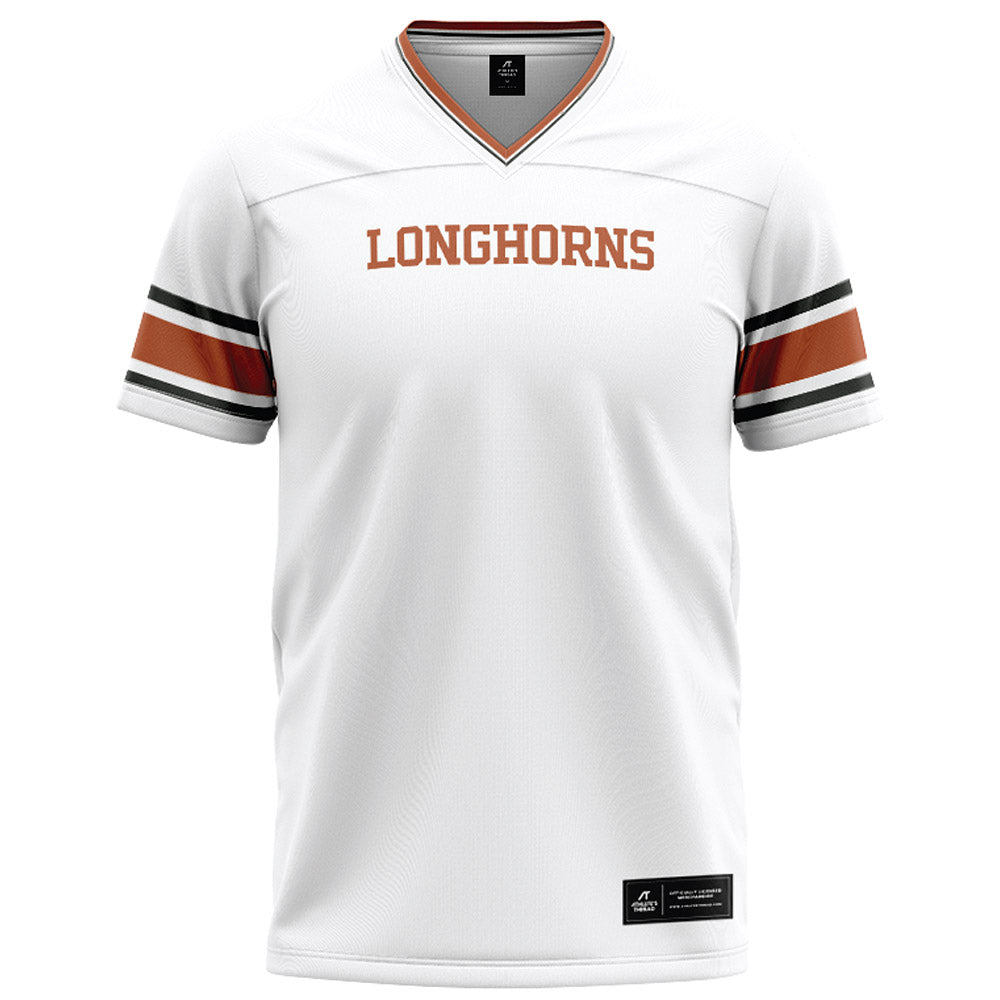 Texas - NCAA Football : Raleek Brown - White Football Jersey-0
