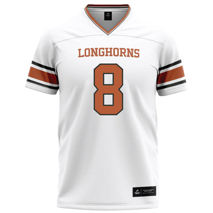 Texas - NCAA Football : Kade Phillips - White Football Jersey-0