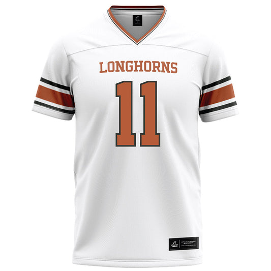 Texas - NCAA Football : Kade Phillips - White Football Jersey-0