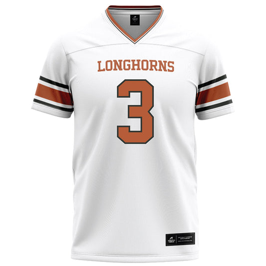 Texas - NCAA Football : Rasheem Biles - White Football Jersey-0