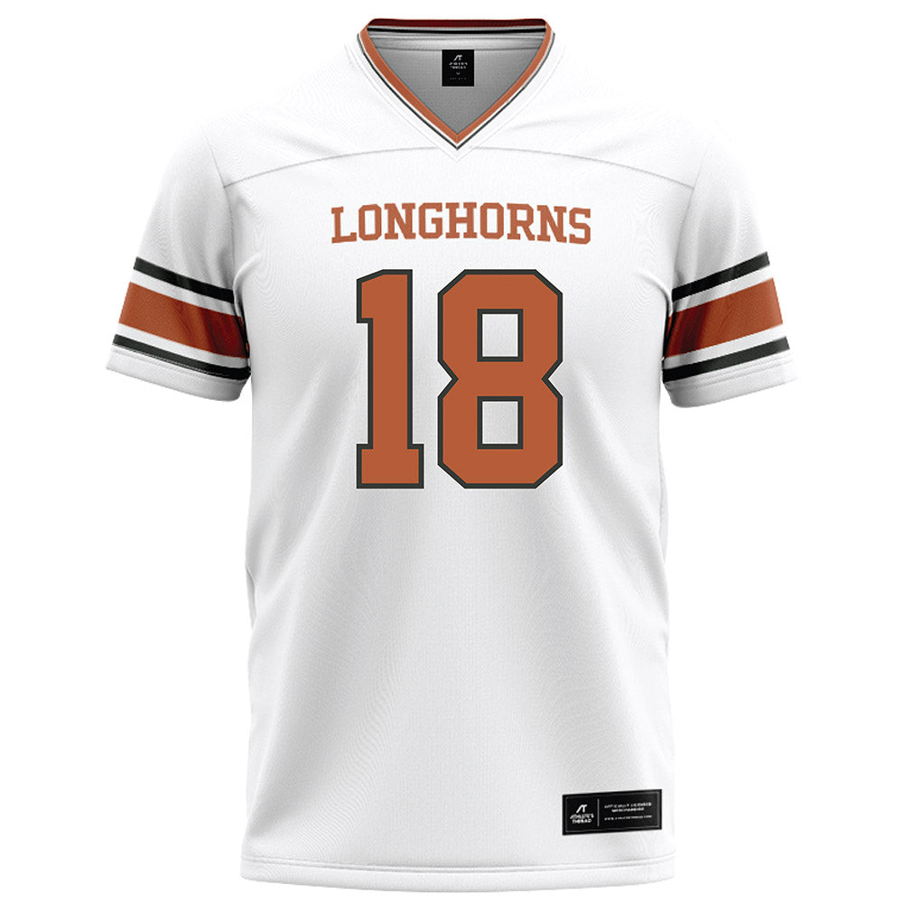 Texas - NCAA Football : Kosi Okpala - White Football Jersey-0