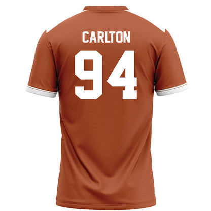 Texas - NCAA Football : JAMARION CARLTON - Orange Football Jersey-1