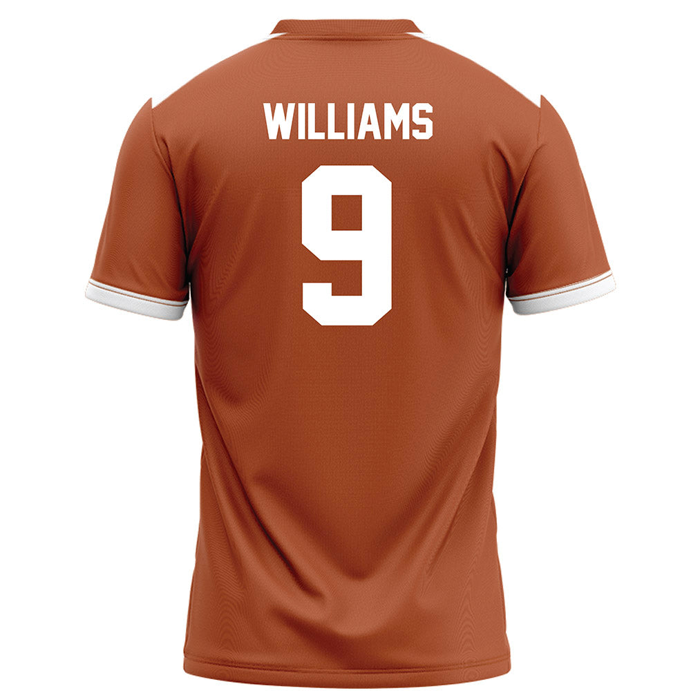 Texas - NCAA Football : Jonah Williams - Orange Football Jersey-1