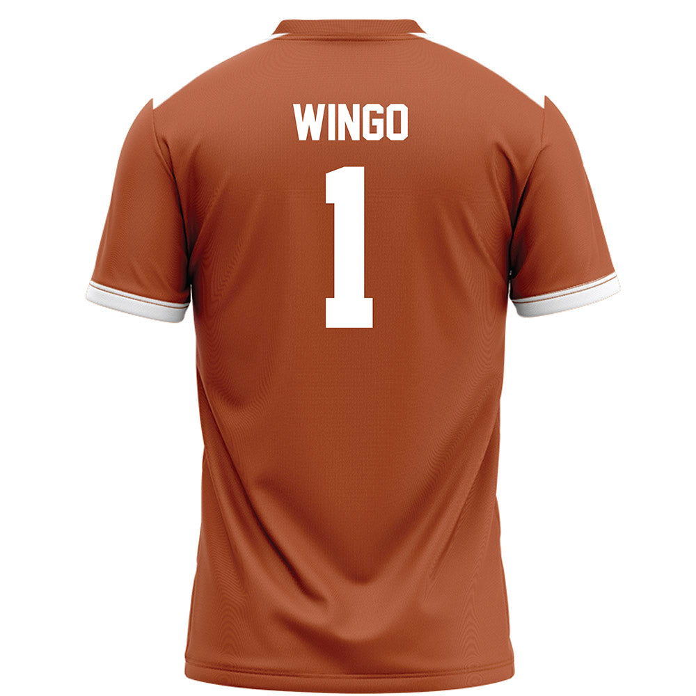 Texas - NCAA Football : Ryan Wingo - Orange Football Jersey-1