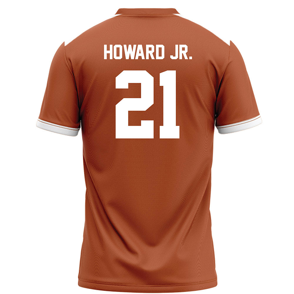 Texas - NCAA Football : Hayward Howard Jr. - Orange Football Jersey-1
